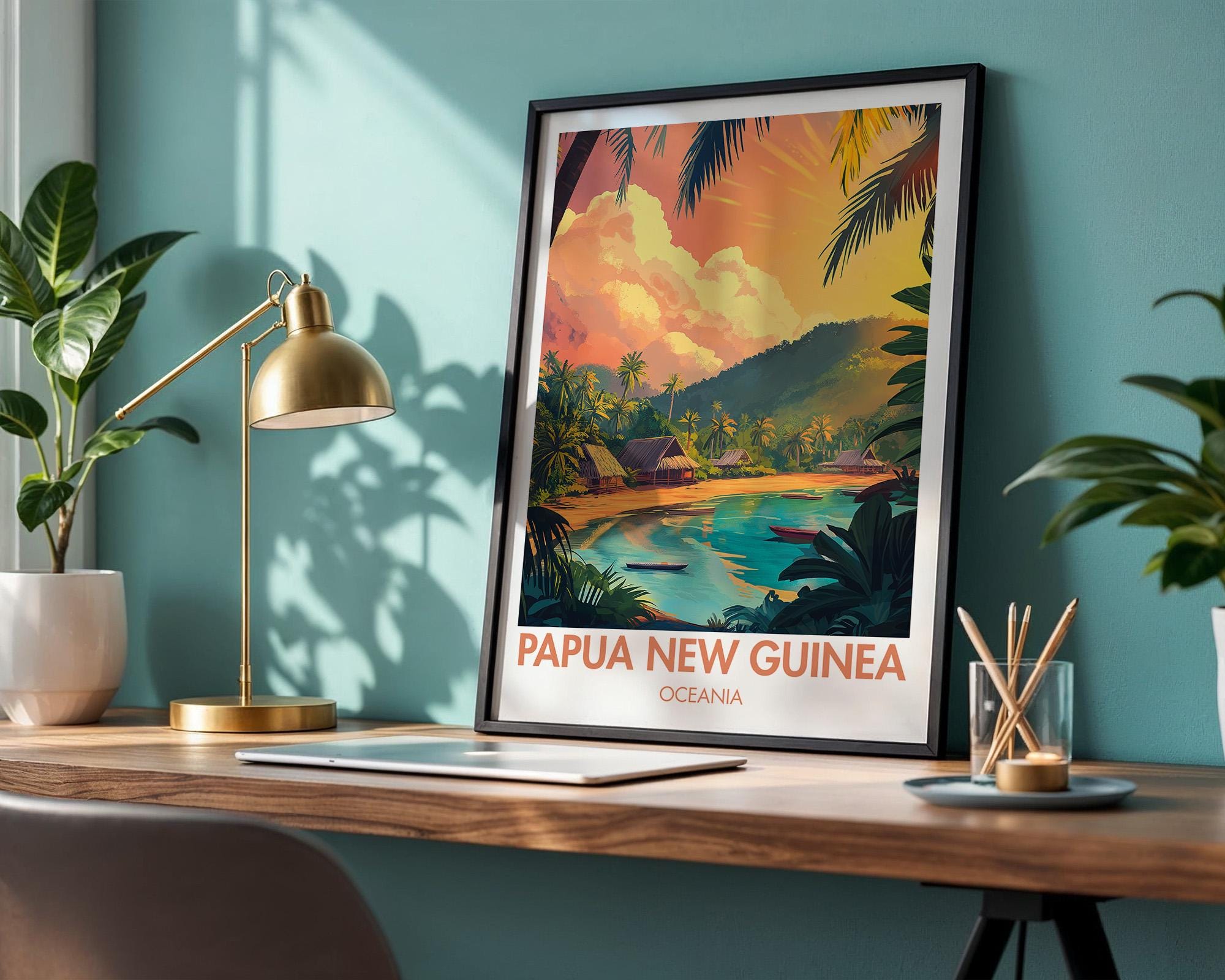 Papua New Guinea Poster