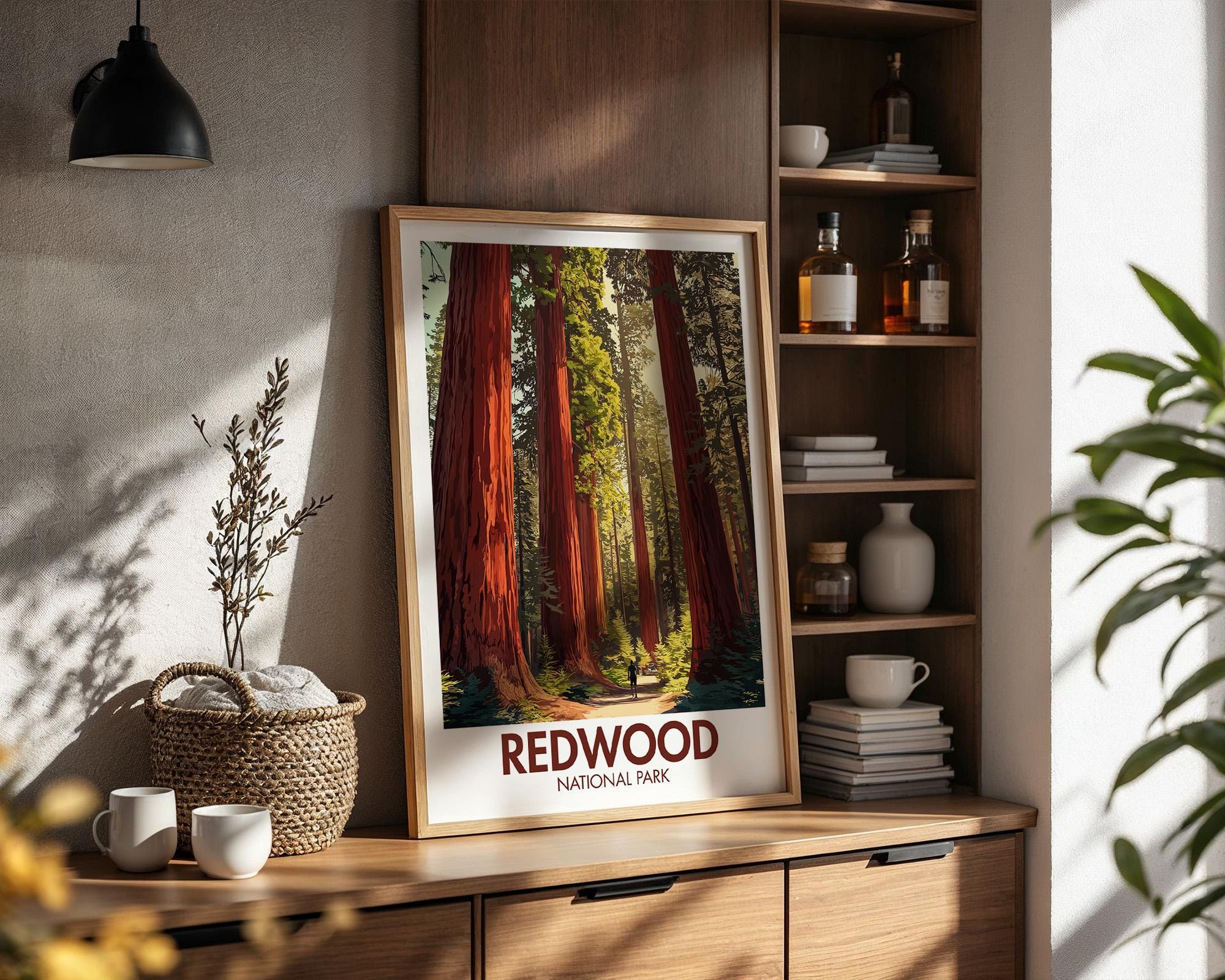 Redwood National Park Poster