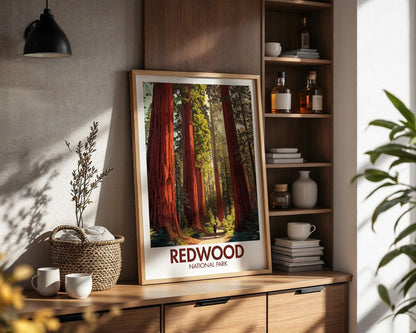 Redwood National Park Poster