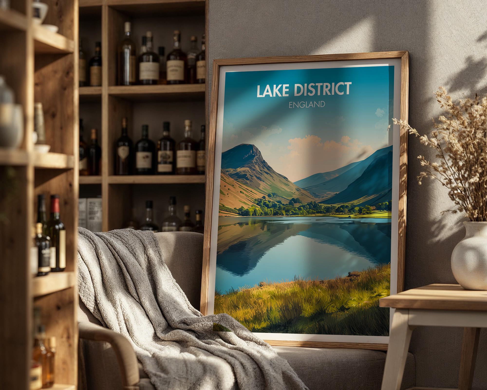 Lake District Poster