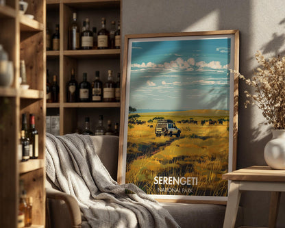 Serengeti National Park Poster