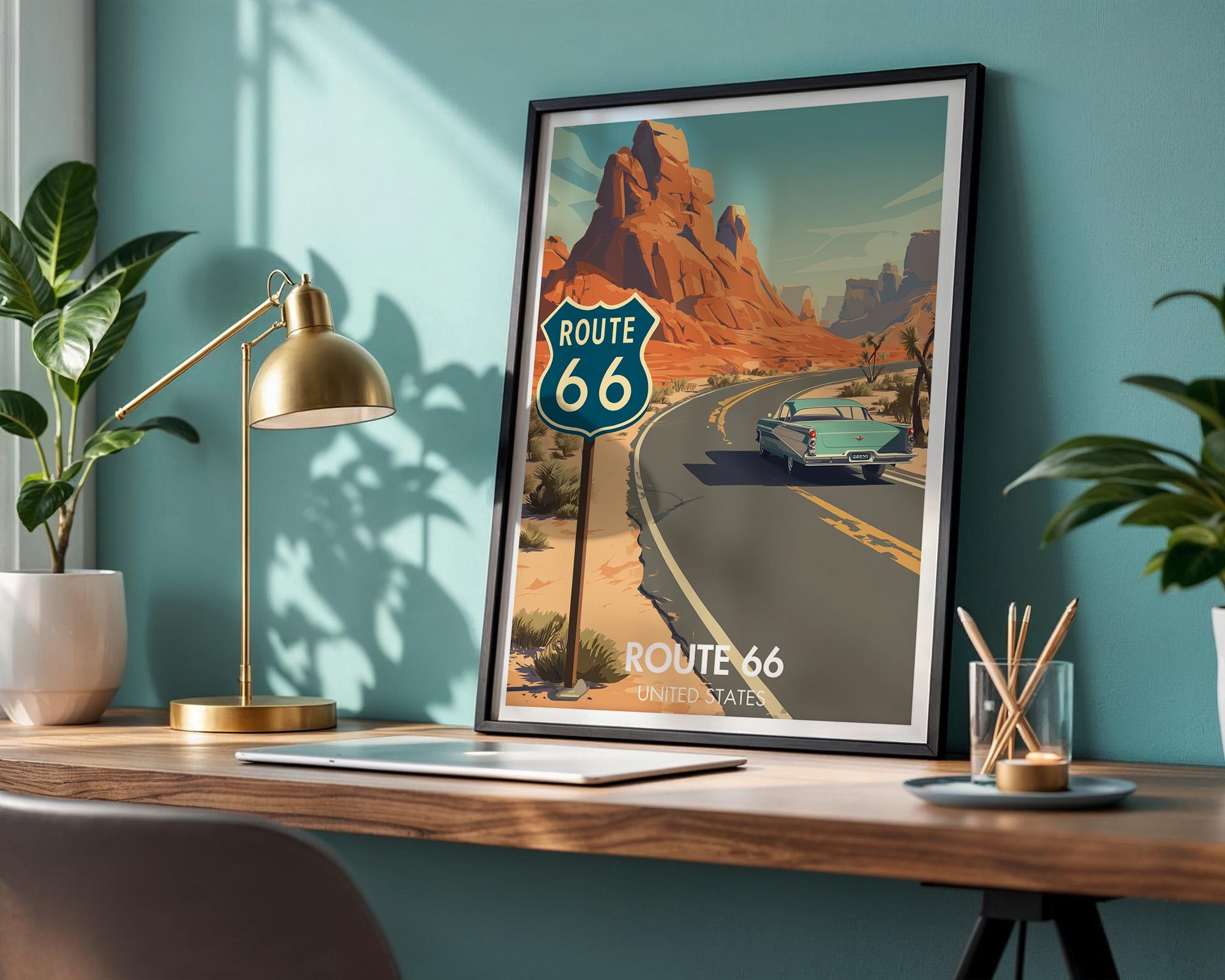Route 66 Poster