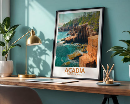 Acadia National Park Poster