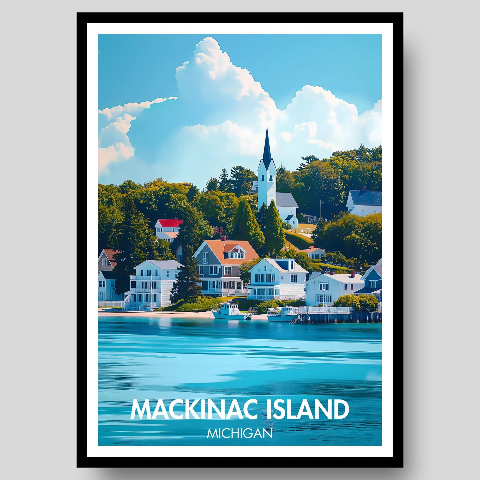 Mackinac Island Poster