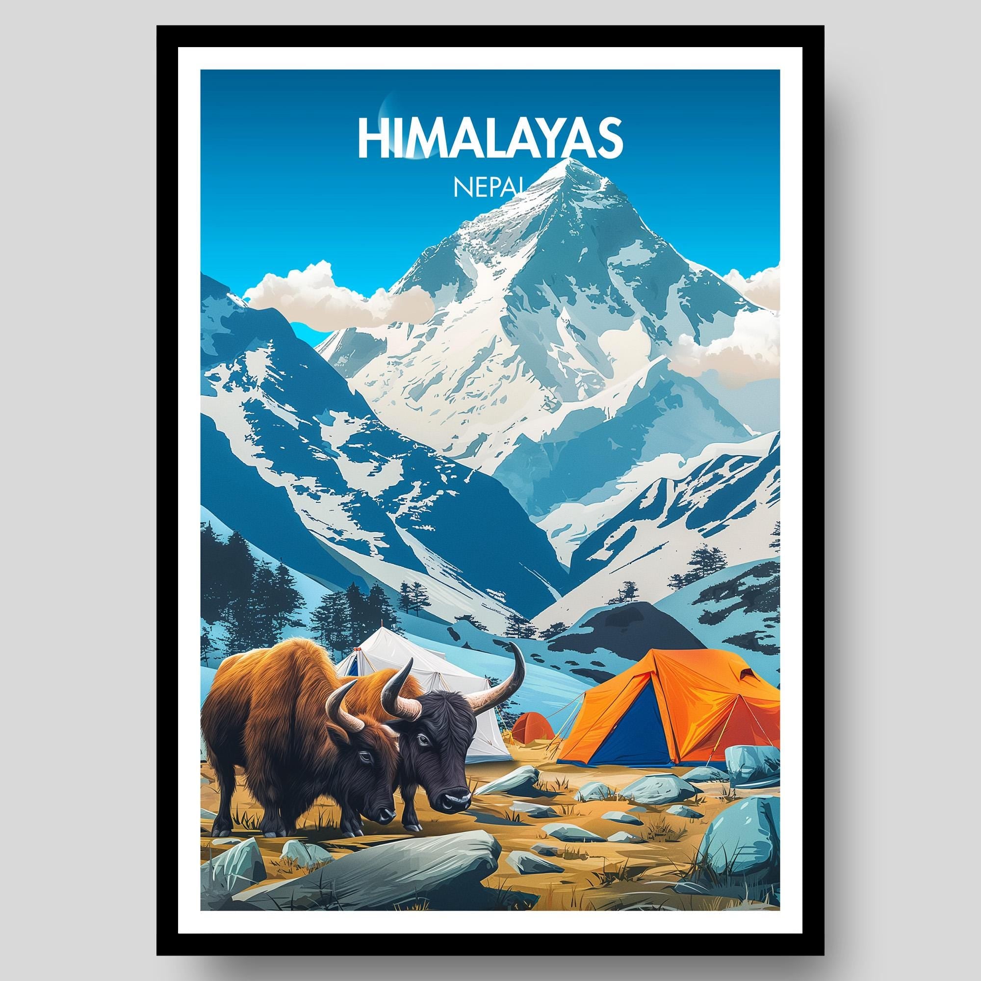 Himalayas Poster
