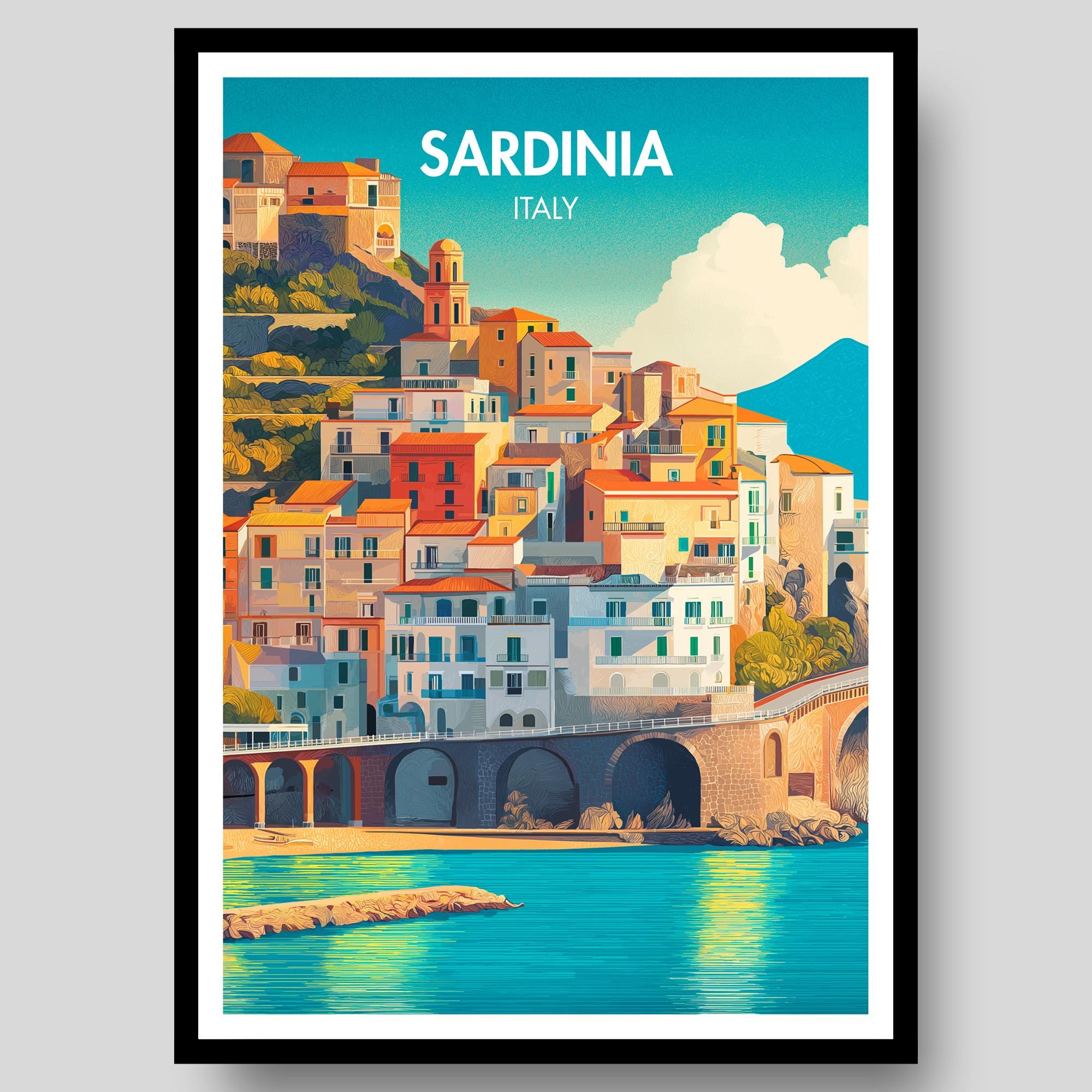 Sardinia Poster