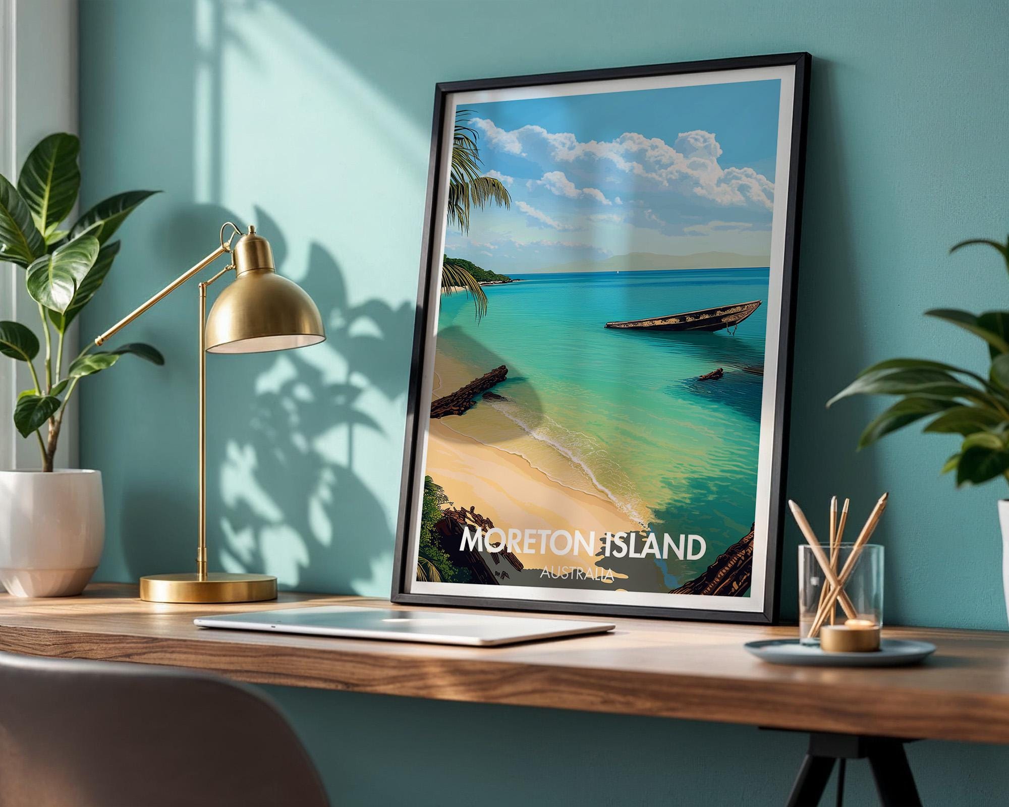 Moreton Island Poster