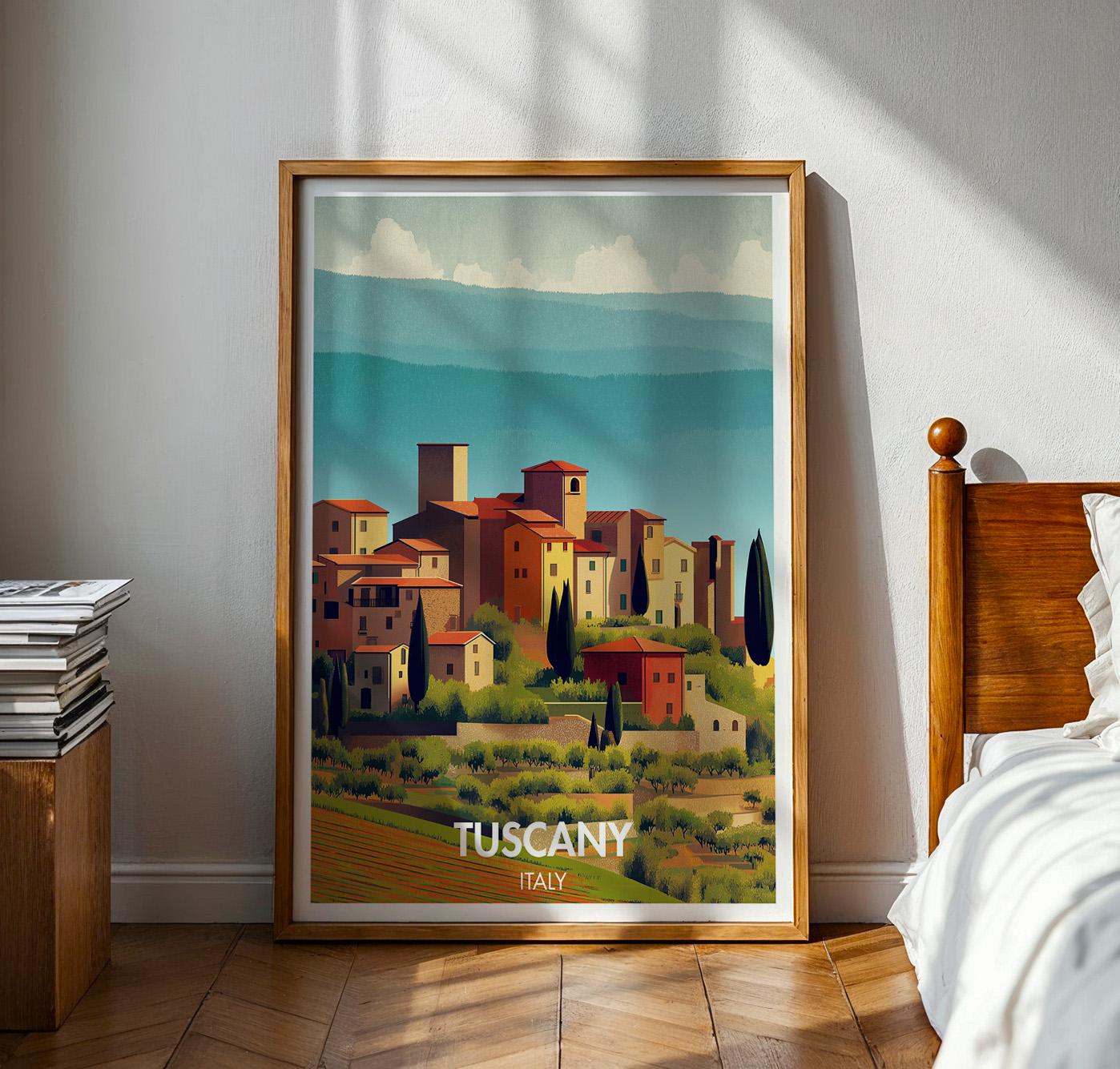 Tuscany Poster