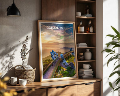 Golden Bridge Poster