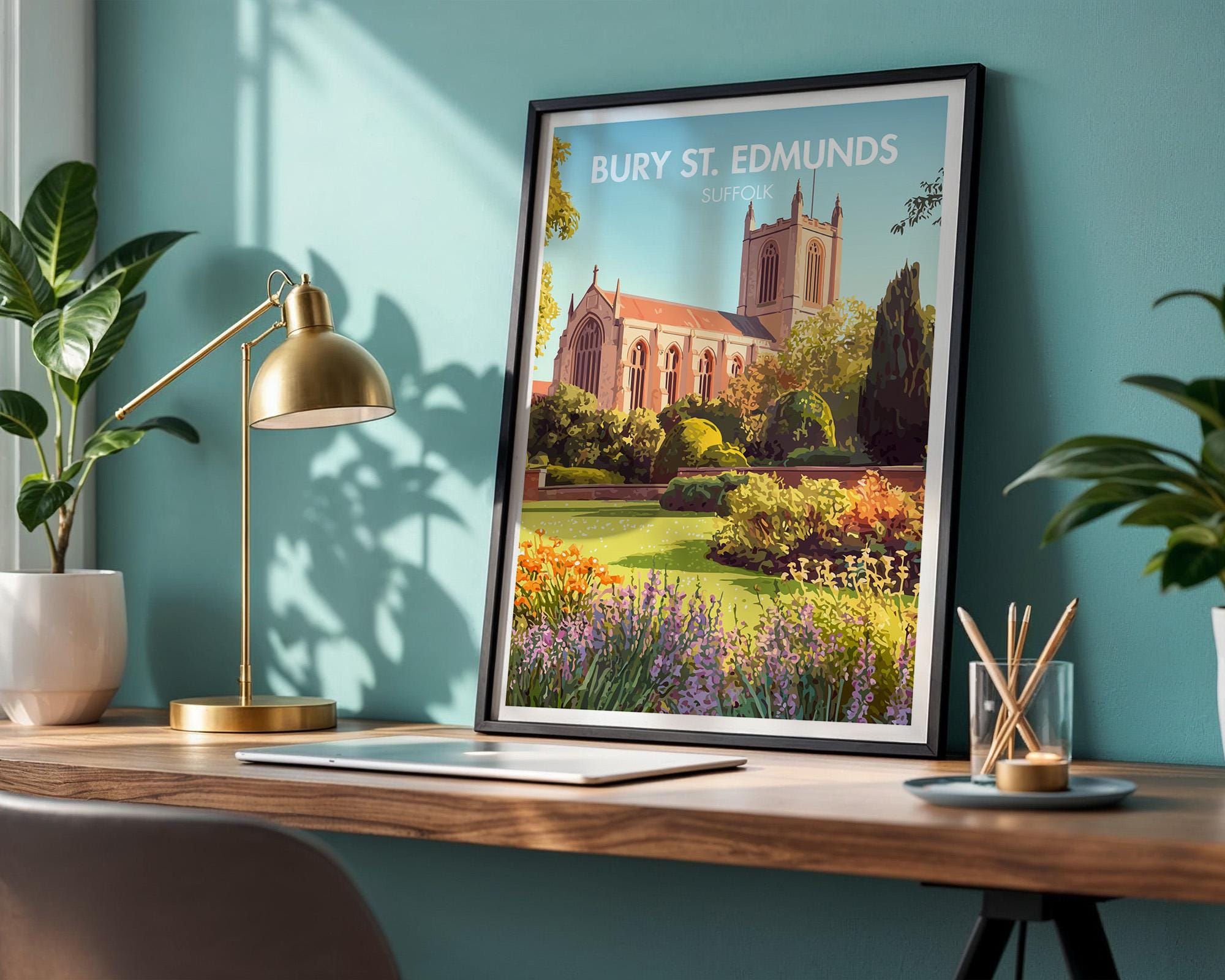 Bury St. Edmunds Poster