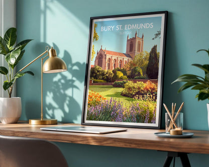 Bury St. Edmunds Poster