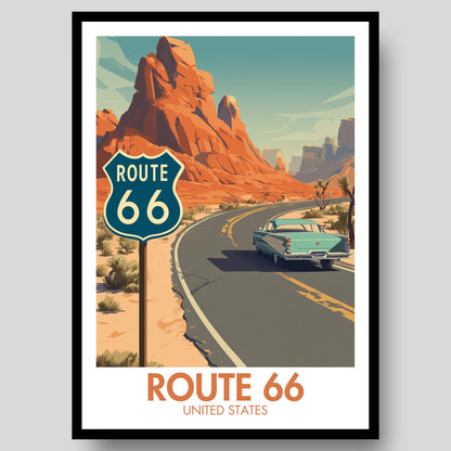 Route 66 Poster