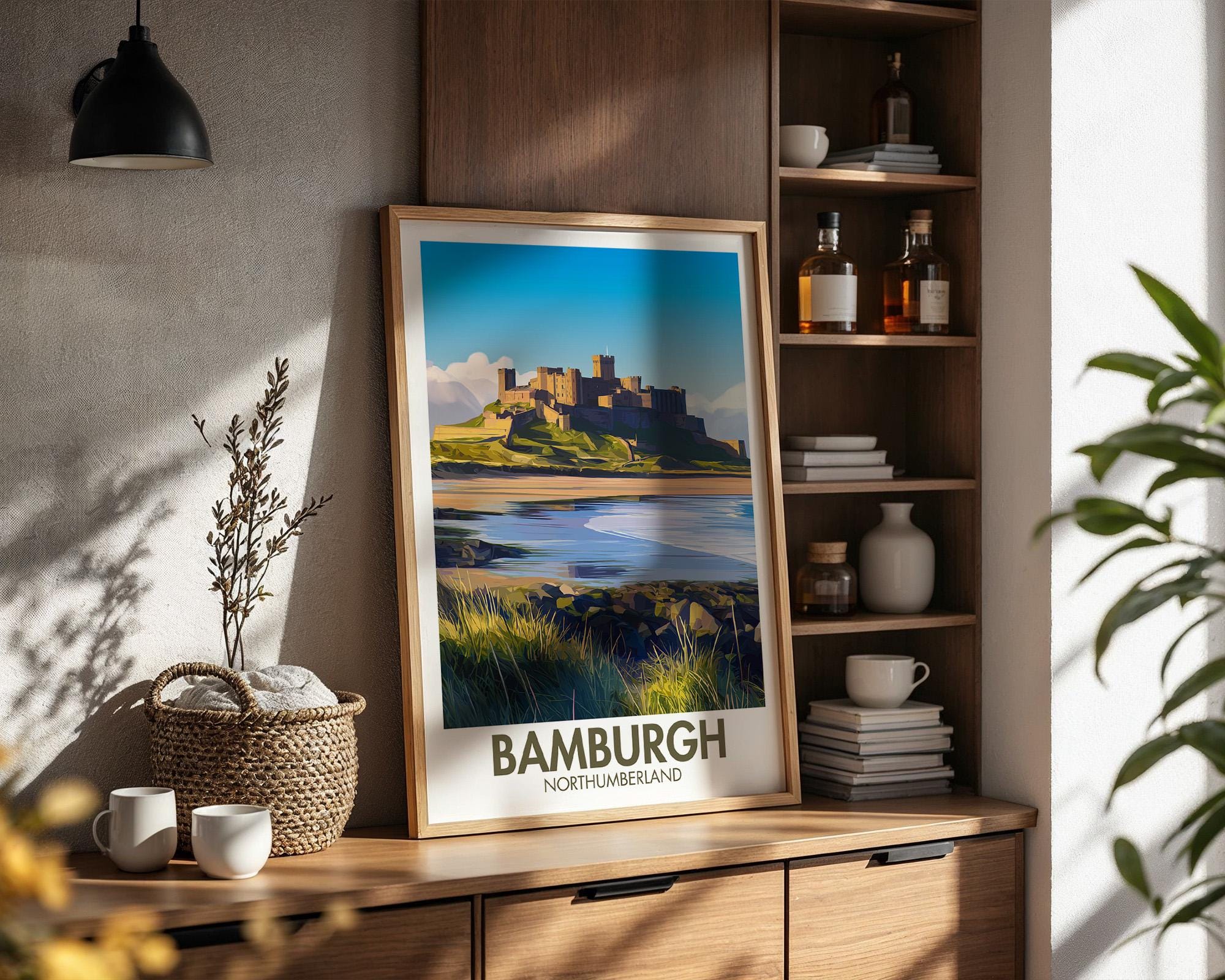 Bamburgh Poster