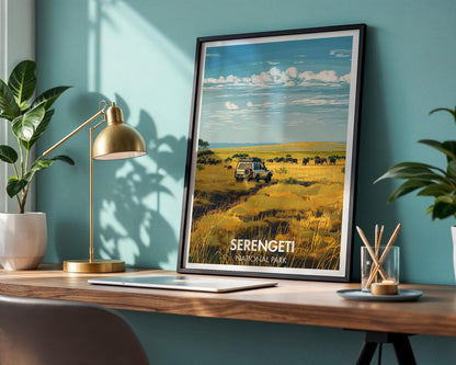 Serengeti National Park Poster