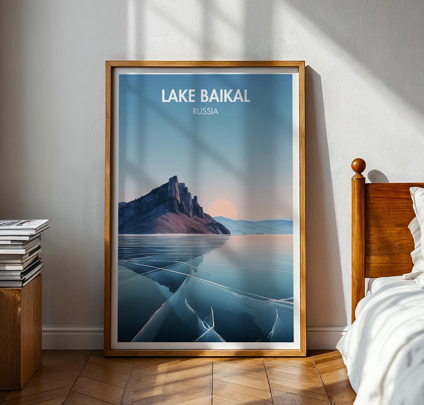 Lake Baikal Poster
