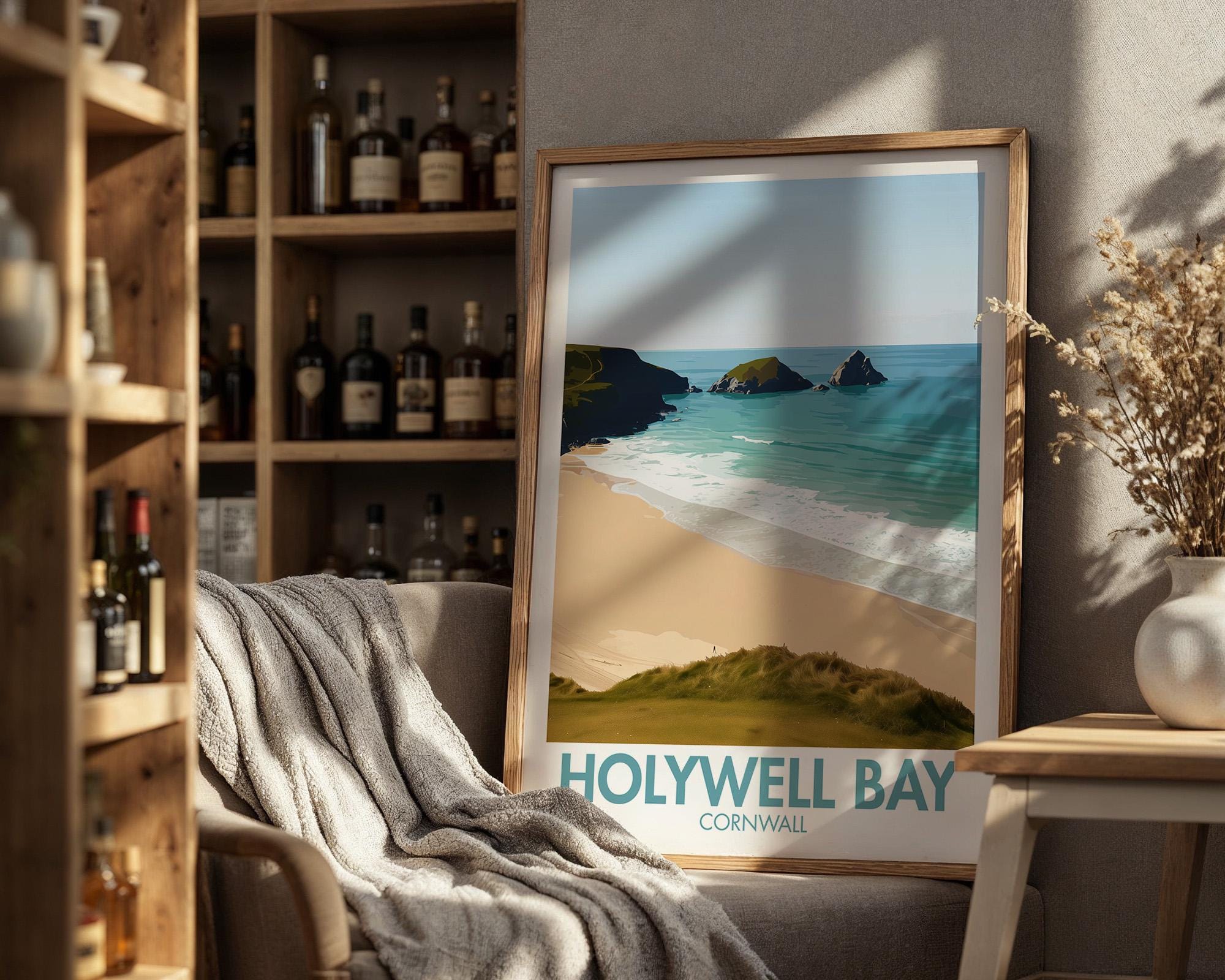 Holywell Bay Poster