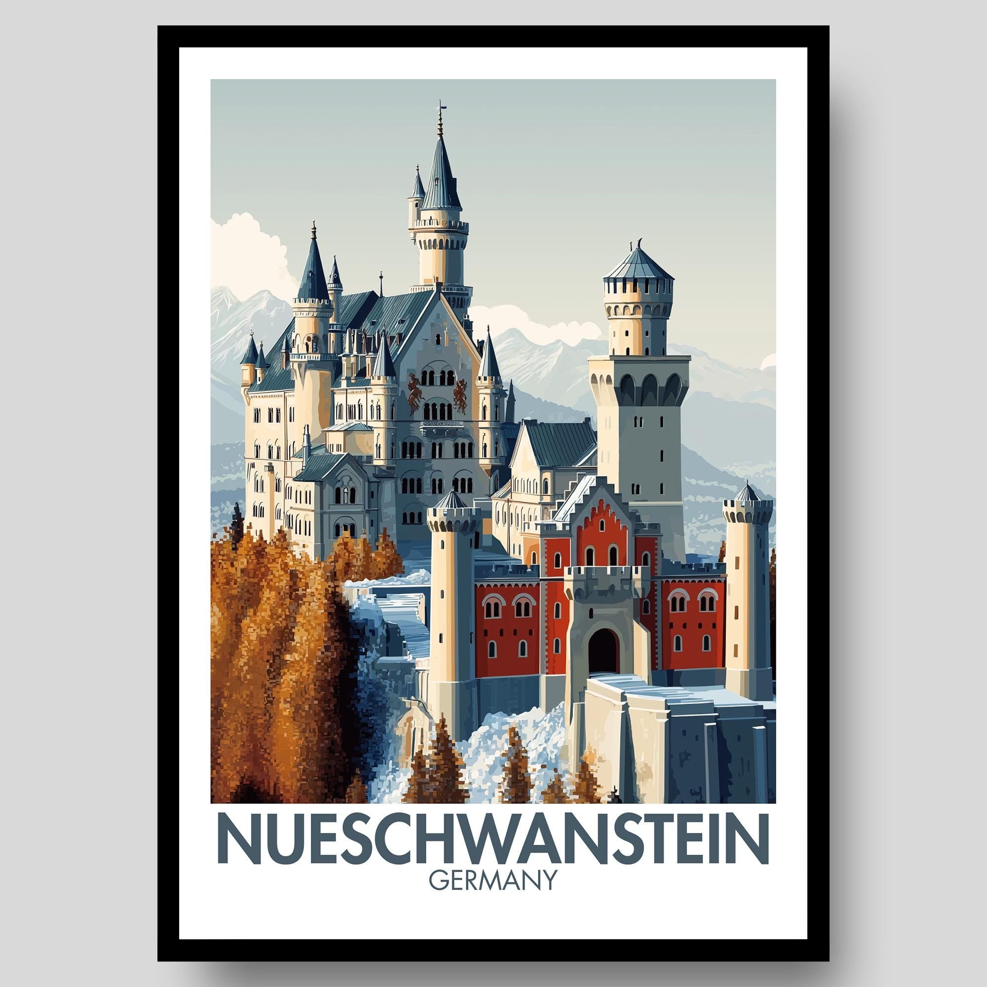 Neuschwanstein Poster