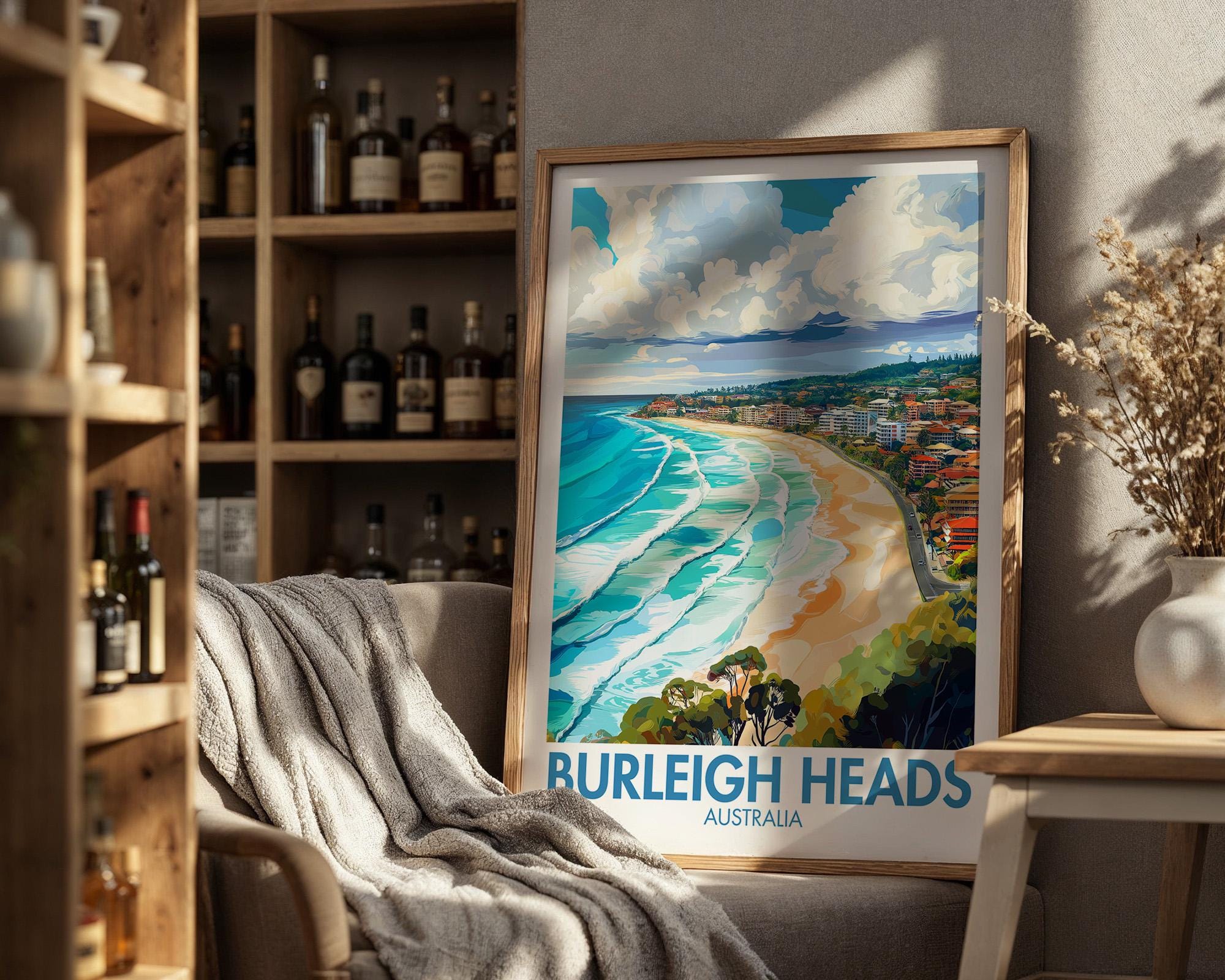 Burleigh Heads Poster