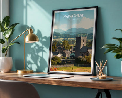 Hawkshead Poster