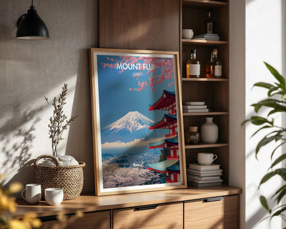 Mount Fuji Poster