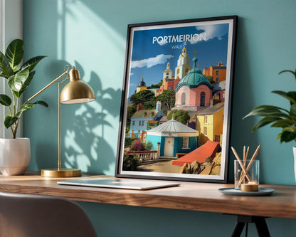 Portmeirion Poster