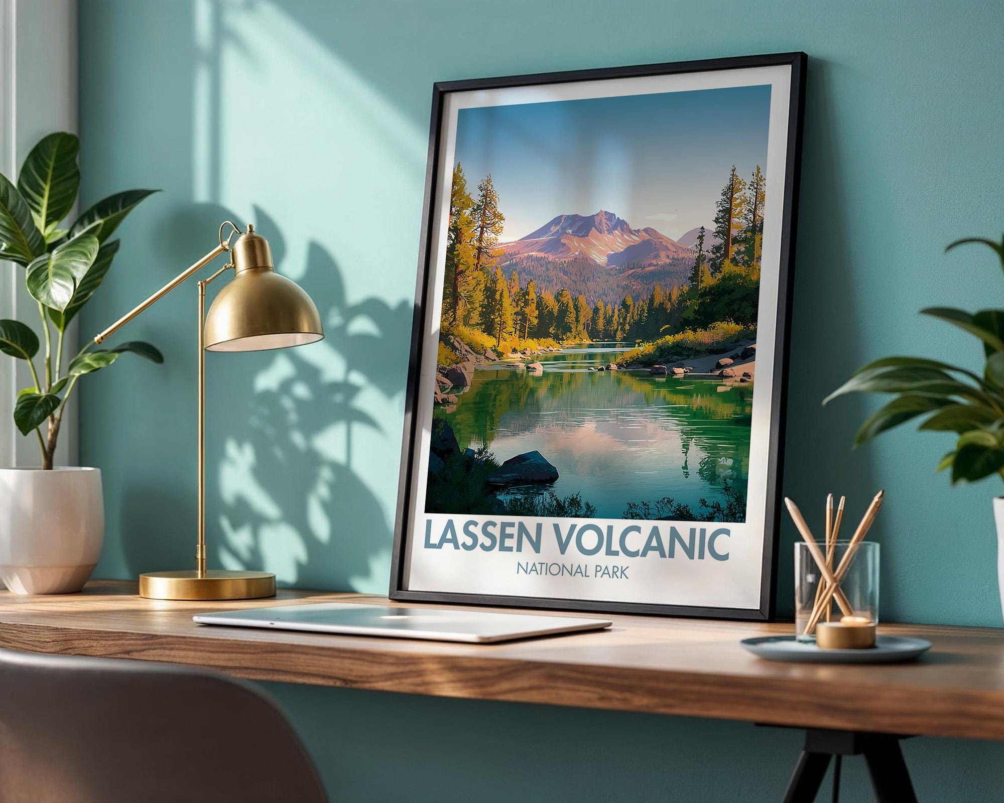 Lassen Volcanic National Park Poster