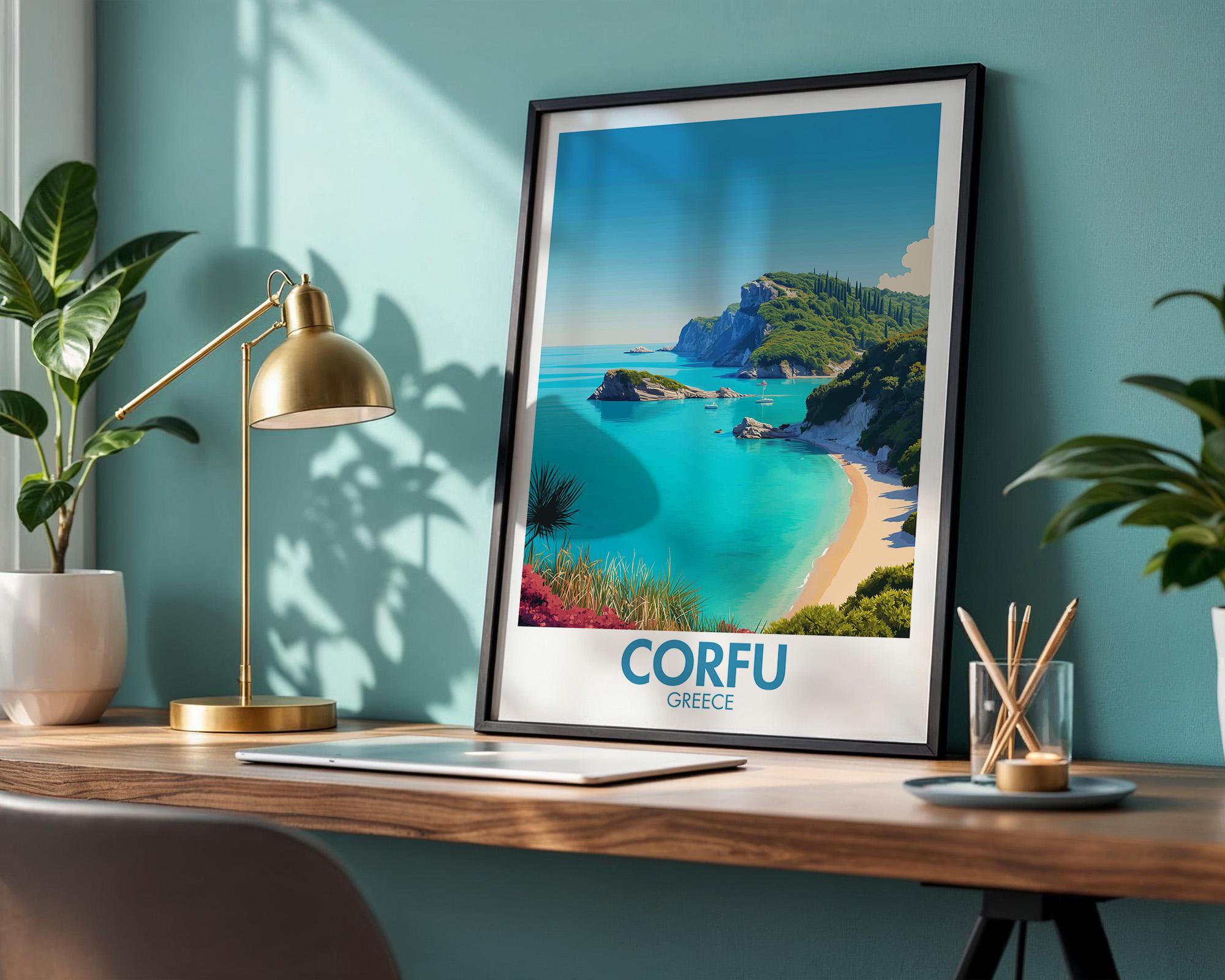 Corfu Poster