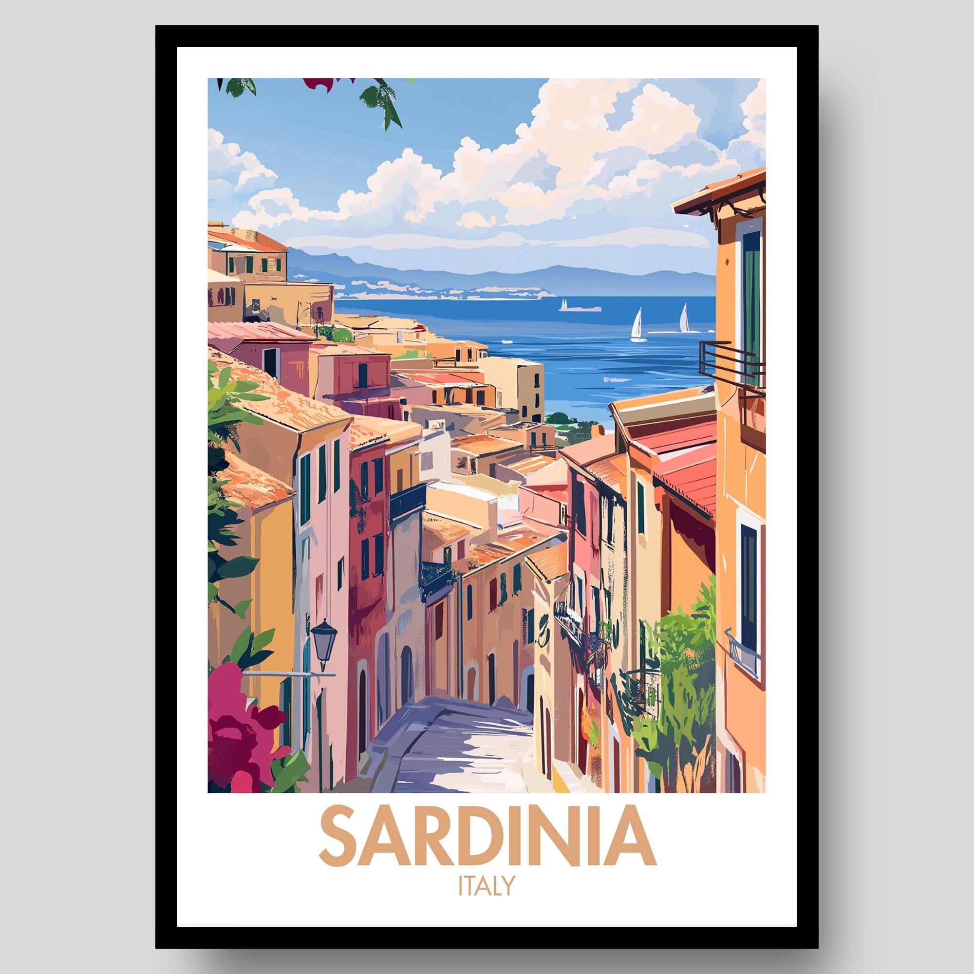 Sardinia Poster