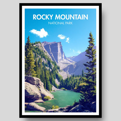 Rocky Mountain National Park Poster