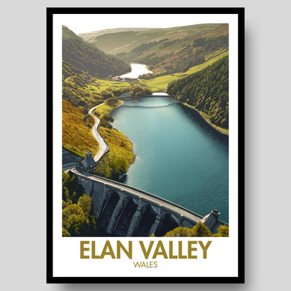 Elan Valley Poster