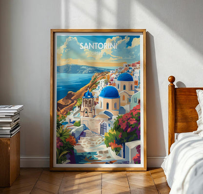 Santorini Poster