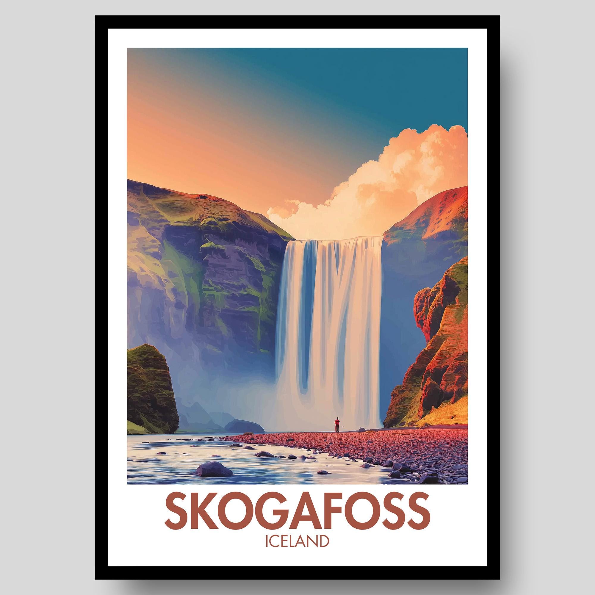 Skogafoss Poster