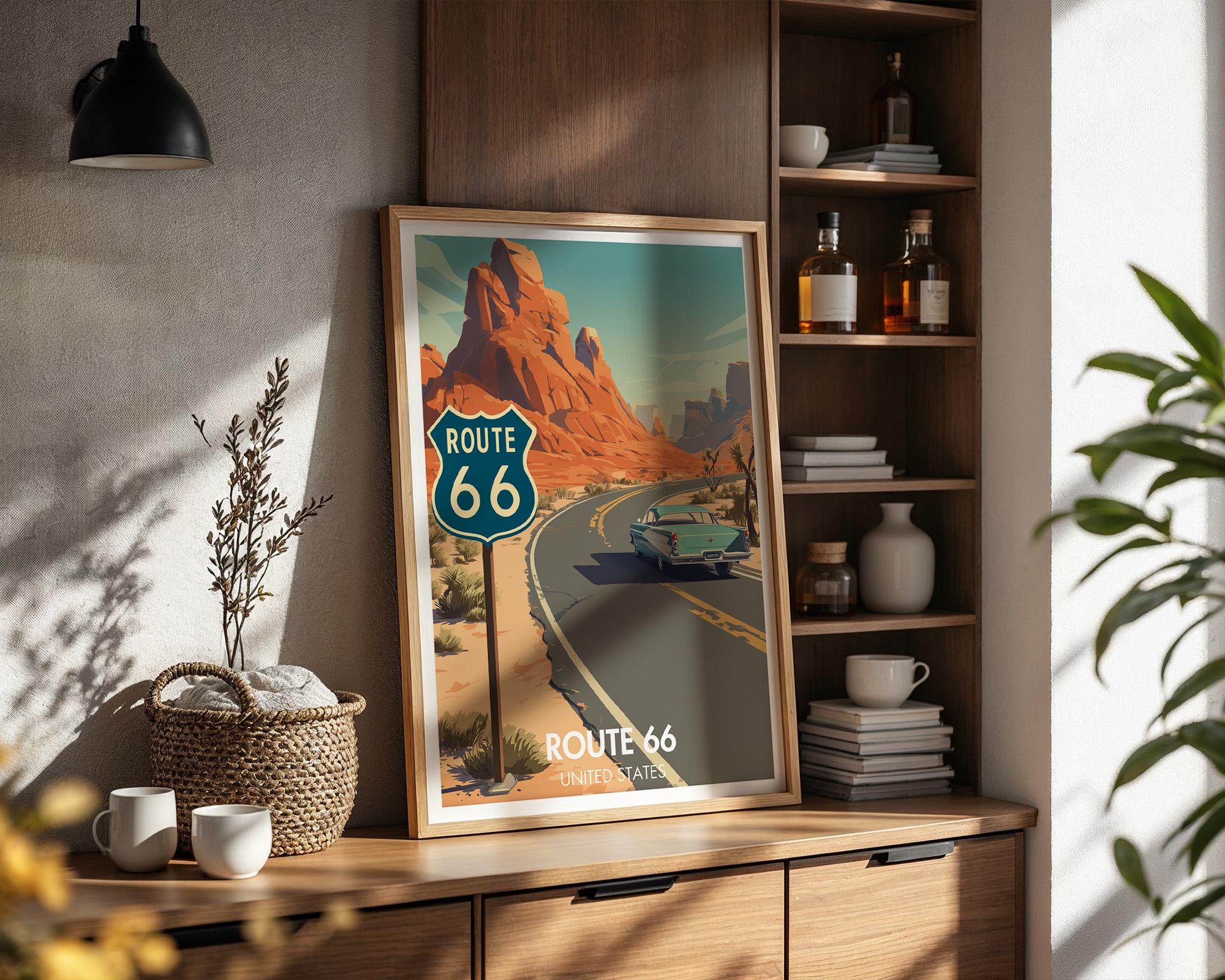 Route 66 Poster