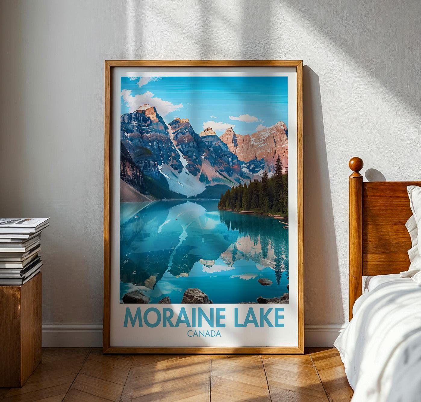 Moraine Lake Poster