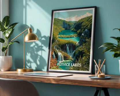 Plitvice Lakes Poster