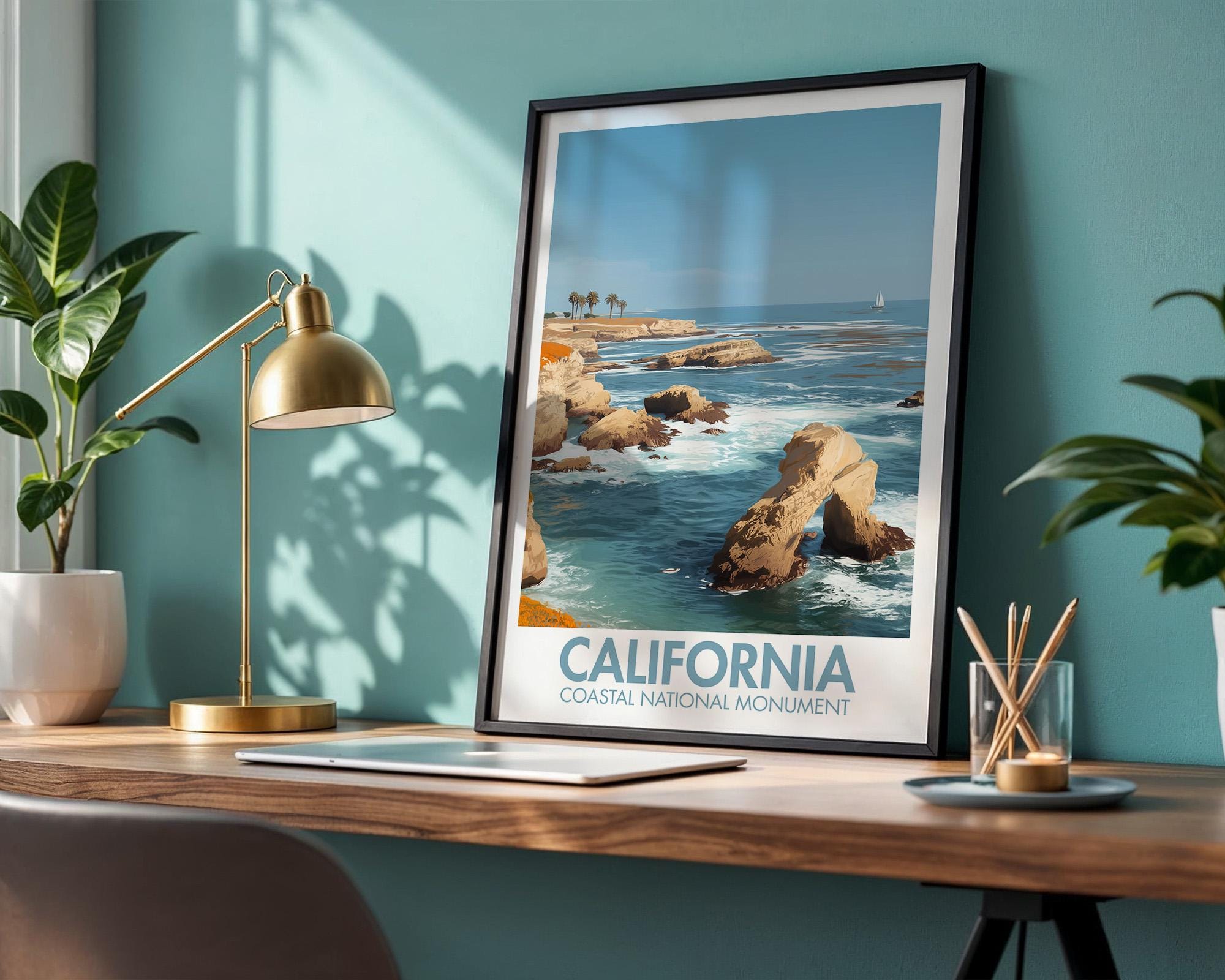 California Coastal National Monument Poster