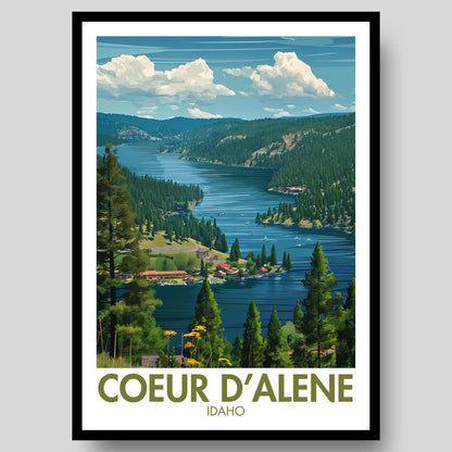Coeur d���Alene Poster