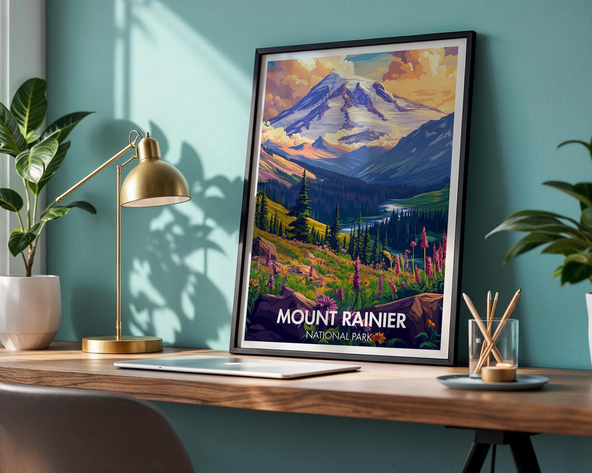 Mount Rainier Poster
