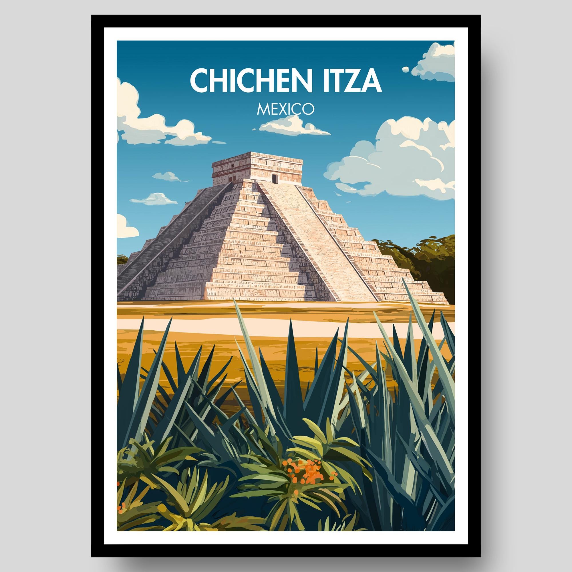 Chichen Itza Poster