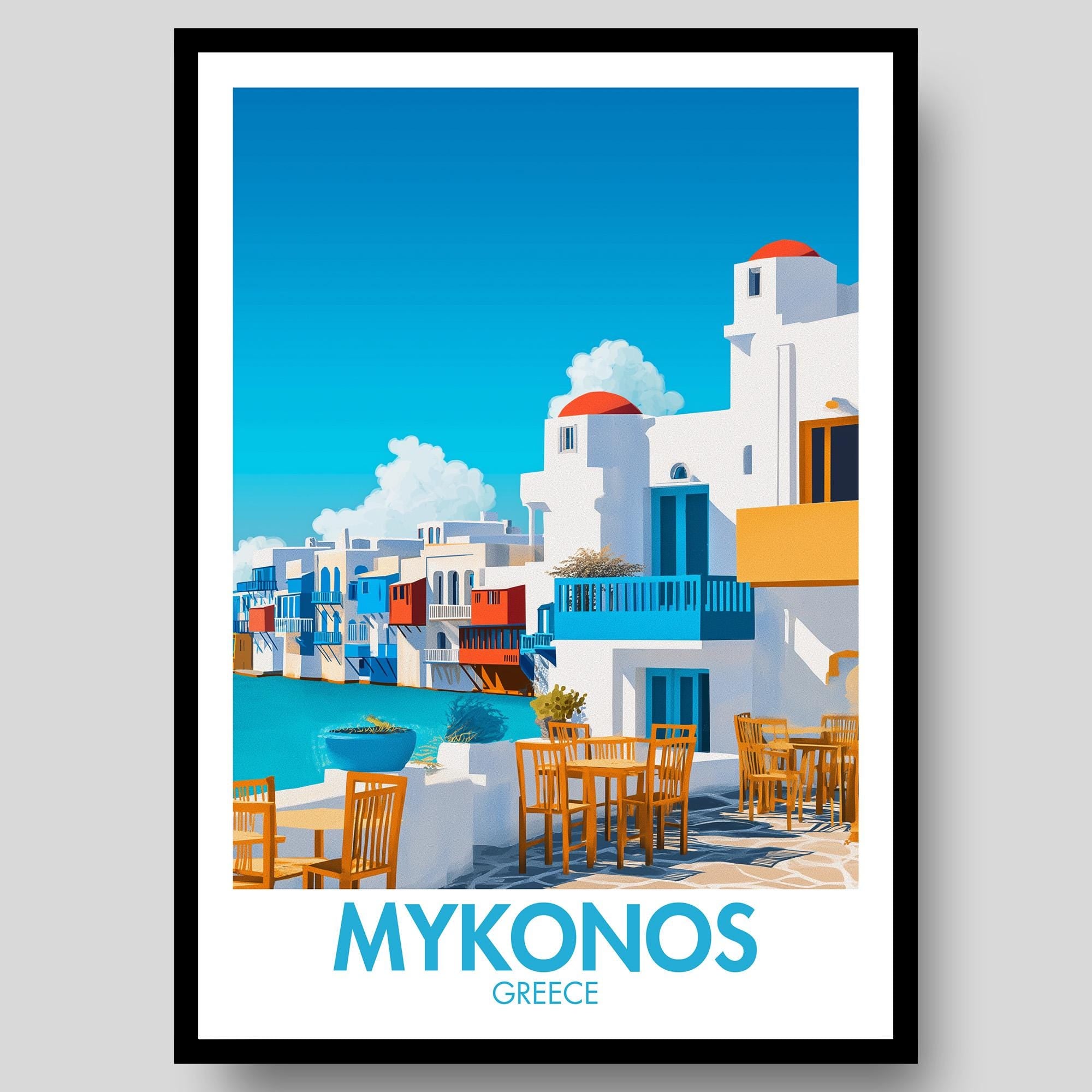 Mykonos Poster