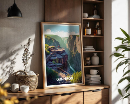 Gunnison National Park Poster