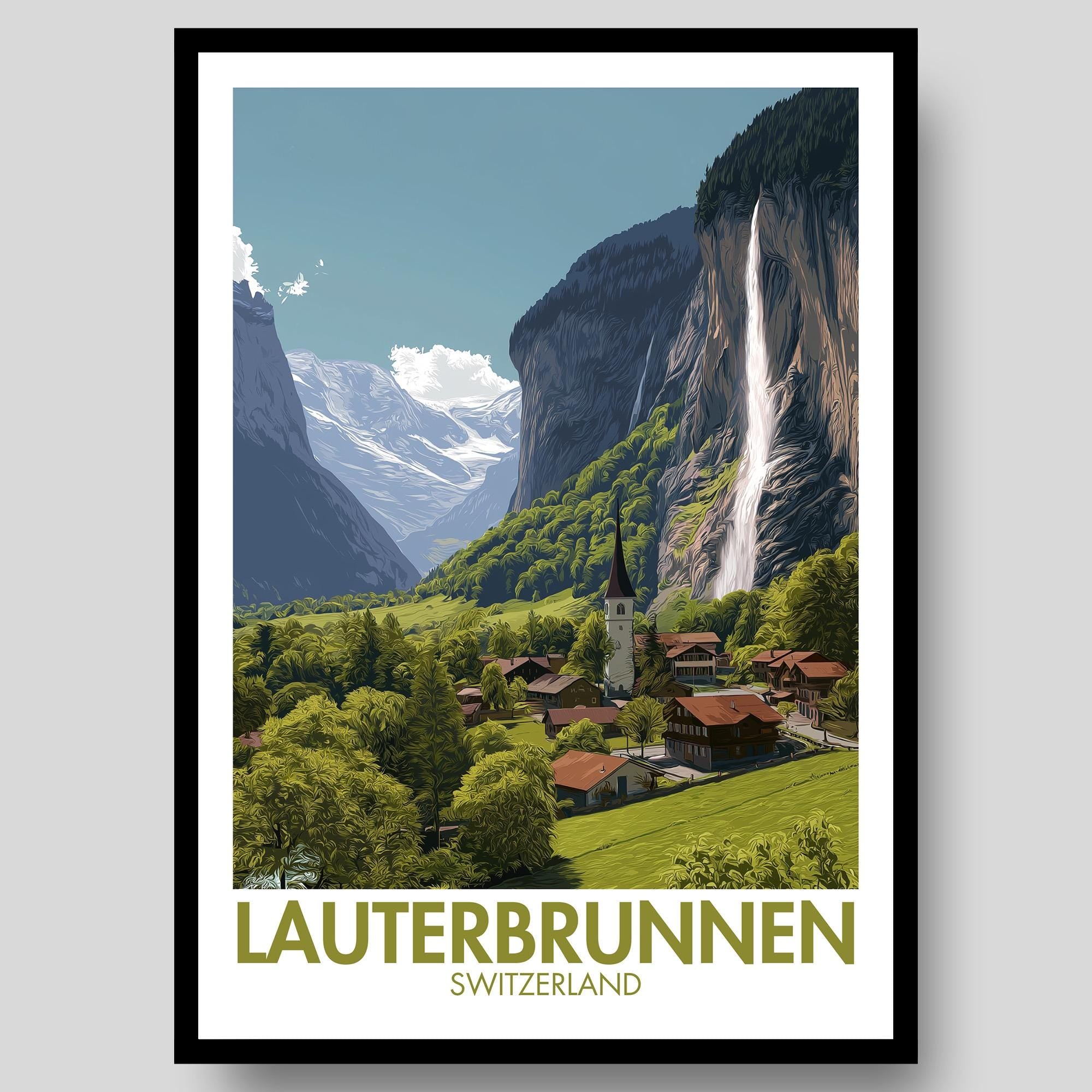 Lauterbrunnen Poster