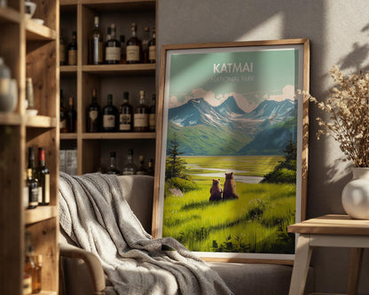 Katmai National Park Poster