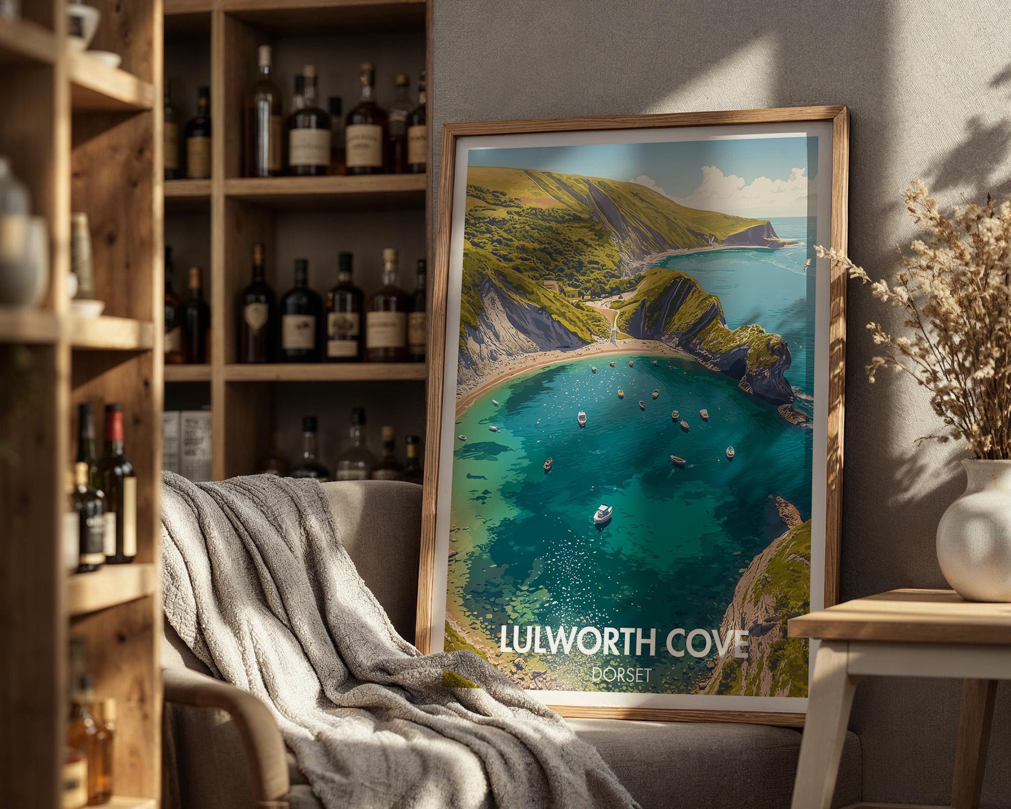 Lulworth Cove Poster