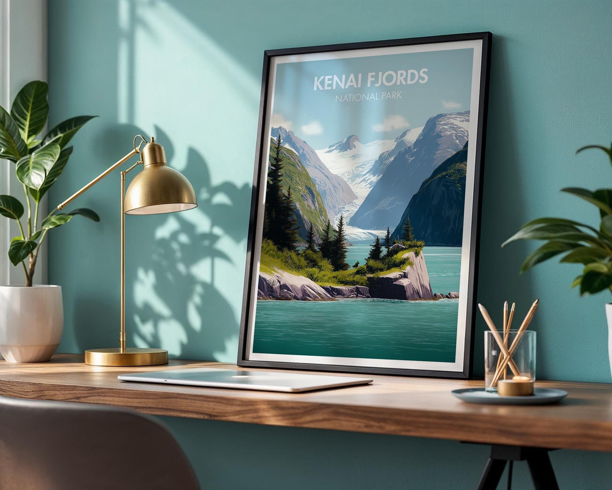 Kenai Fjords National Park Poster