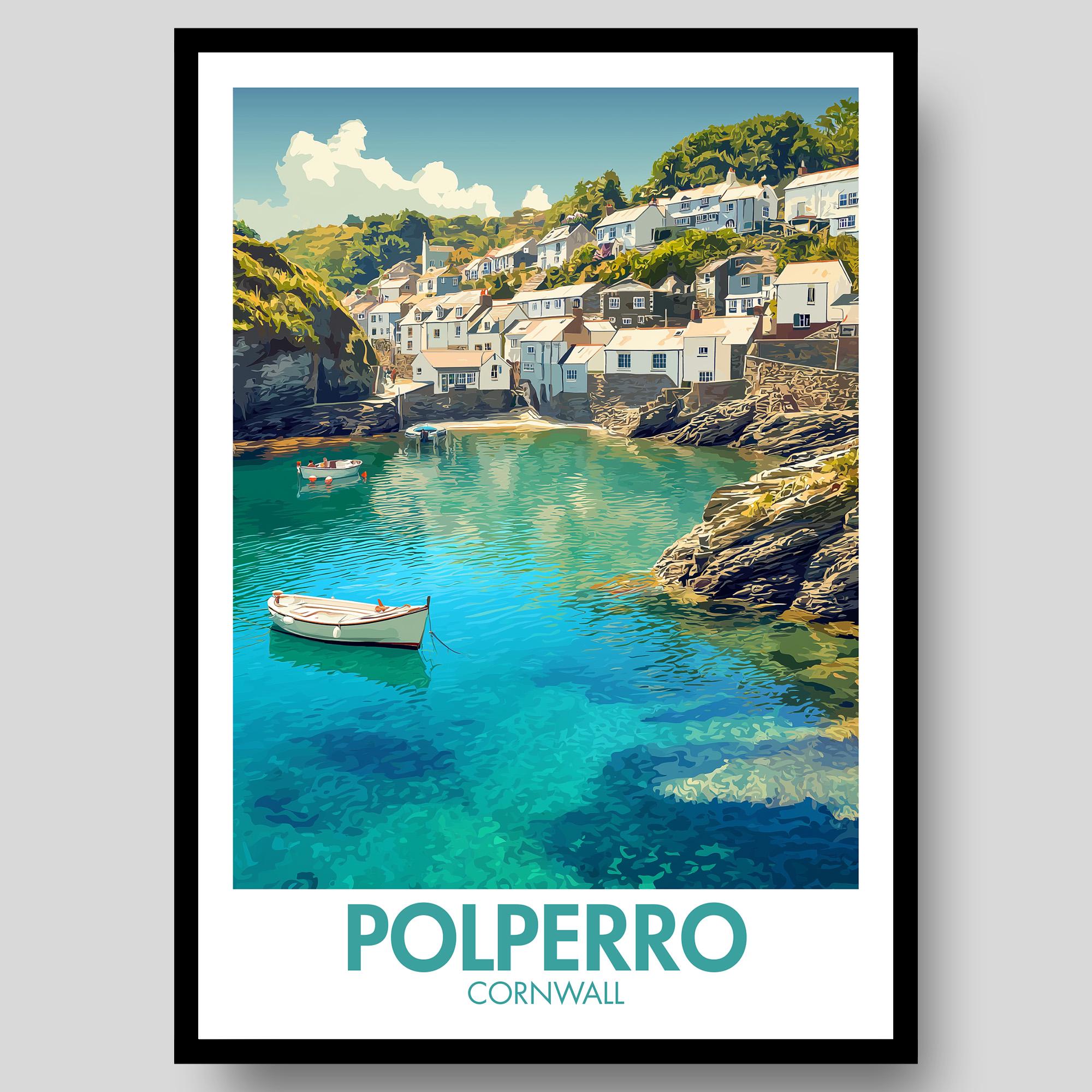 Polperro Poster