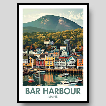 Bar Harbour Poster