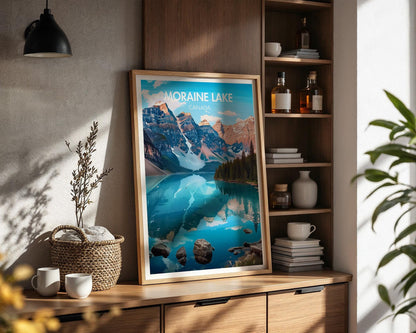 Moraine Lake Poster