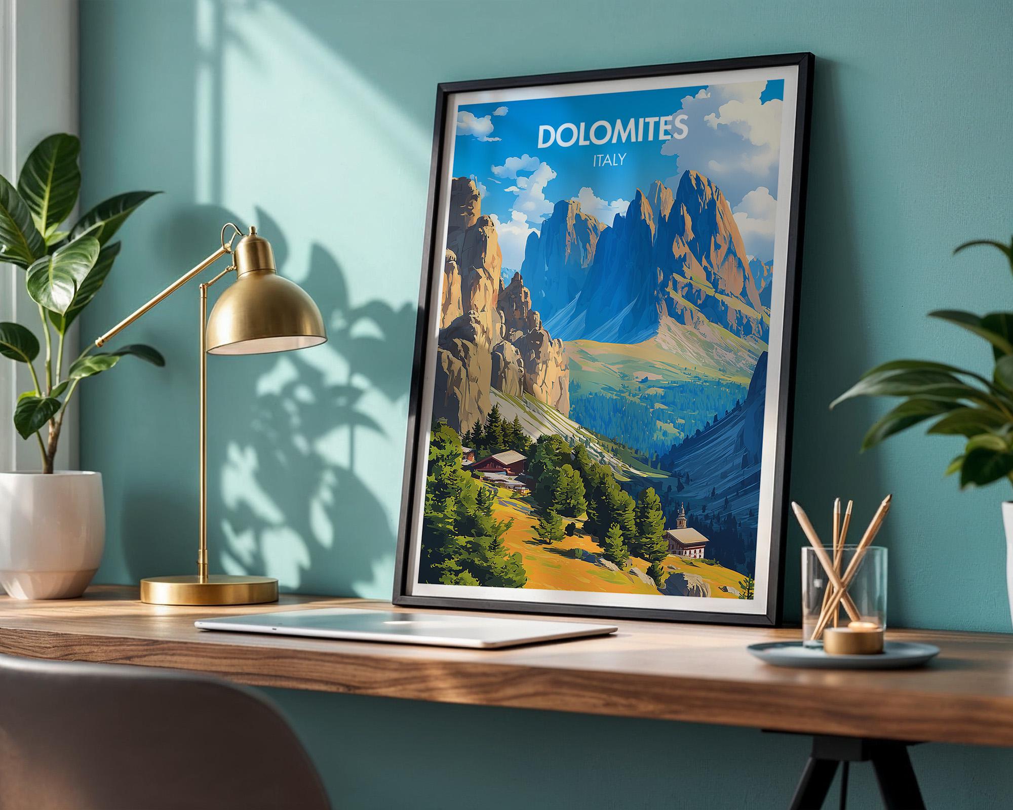Dolomites Poster