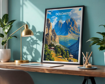 Dolomites Poster